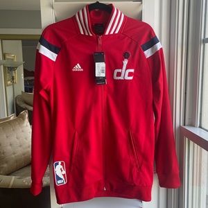 Washington Wizards Adidas On Court Warm up jacket